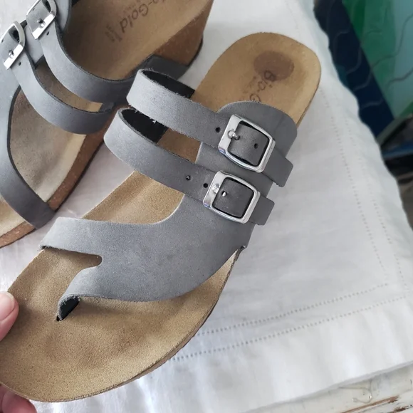 BioGold Wedge Sandals Size 8 - Picture 9 of 17